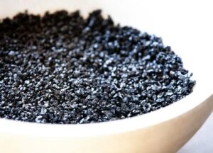 Figure1: C&S Brand Australian granular activated carbon (Purazorb).